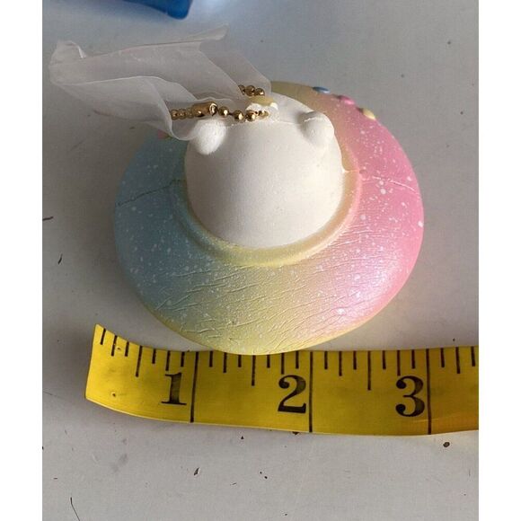 IBloom Marshmallow Bear Fuwa Fuwa UFO Marmo Rainbow Mini Soft Scented - Picture 10 of 12